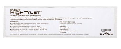 Evolis T Card Cleaning Kit - Evolis T Card Cleaning Kit -